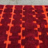 Moroccan Berber Beni Ourain Custom Red Rug 250/150cm