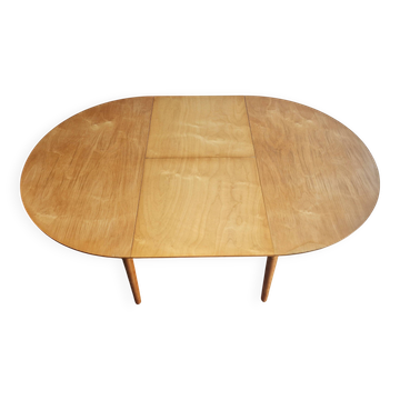 Extendable TB05 dining table by Cees Braakman for Pastoe, 1950's