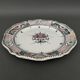 Large Rouen dish, 19th century, floral decoration