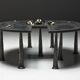 Thomas Serruys iron brutalist coffee table, Belgium, 2019