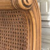 Rattan canning headboard