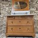 Vintage 1960s dressing table chest of drawers