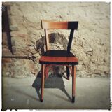 Ensemble chaises bistrot dépareillées