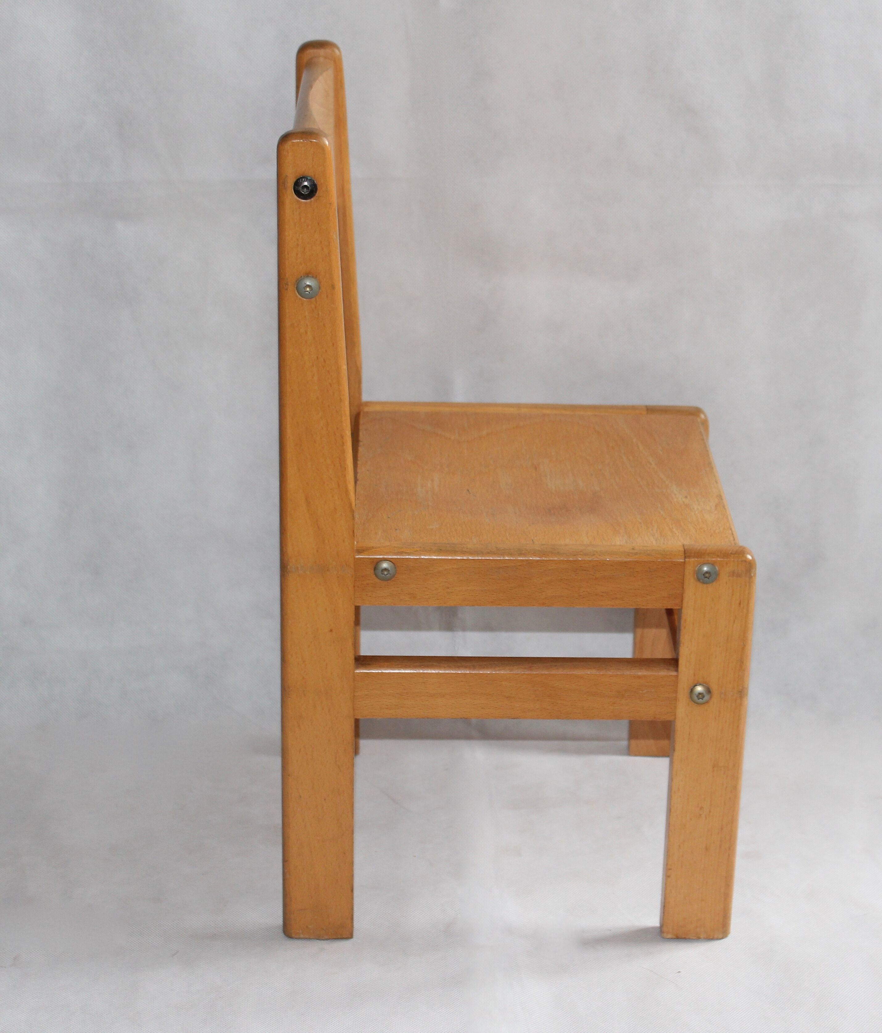 Chaise d'écolier 1970s