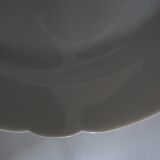 5 flat plates Alfred Hache & C°-V- White Porcelain