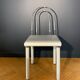 Vintage Italian post-modernist chairs 1980