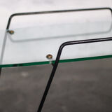 Modernist glass coffee table