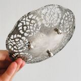 Small bowl in old openwork metal