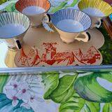 Vintage mirror tray