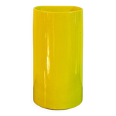 Vase-portaombrelli en Céramique Jaune de Gabbianelli, Italie, 1970s