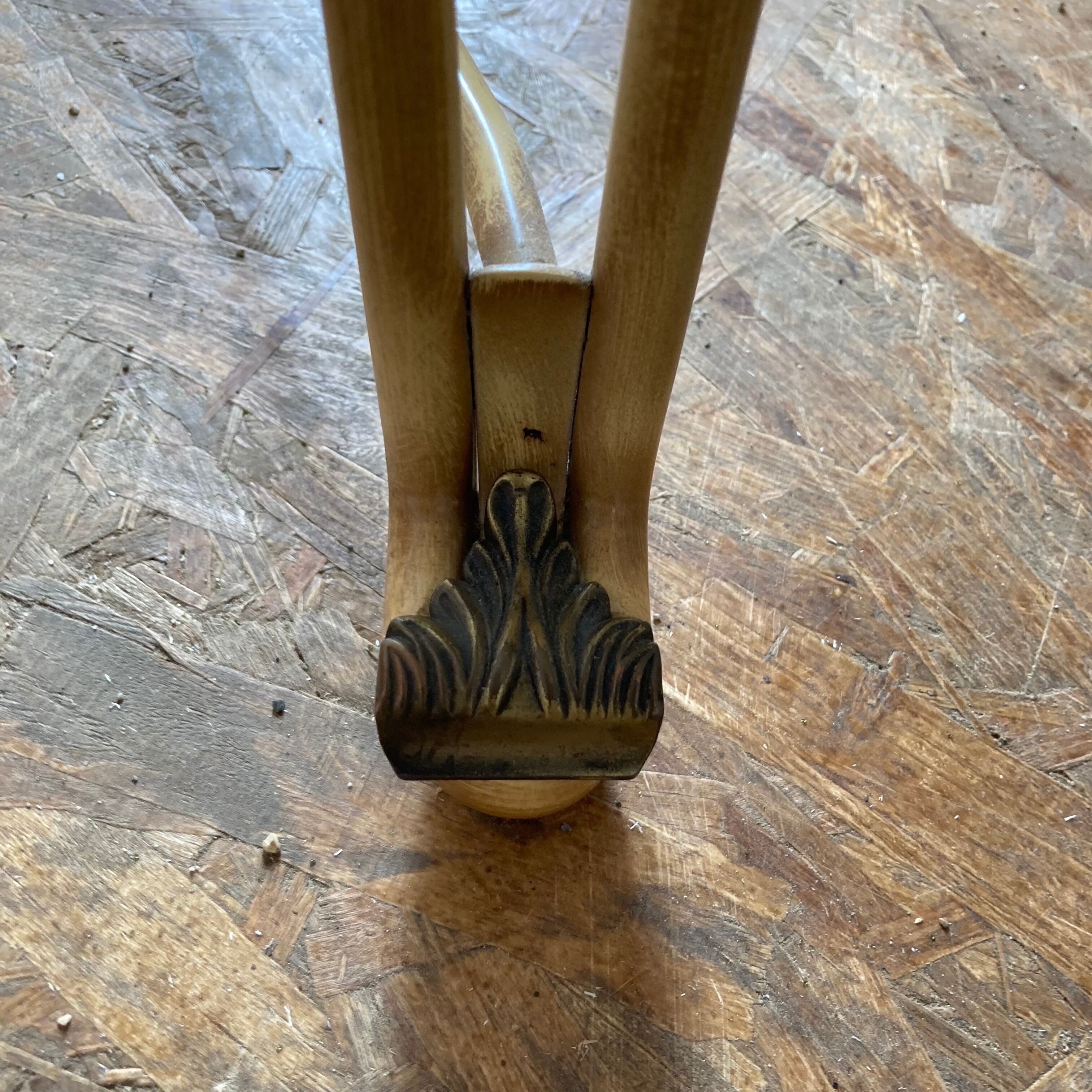 Glass and steel coffee table