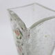 Vase vintage en verre texturé émaillé