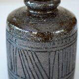 Brutalist Art Ceramic Vase by Inger Persson for Rörstrand, Sweden