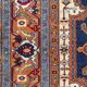 Tapis vintage persan ghouchan extra fin 139x216 cm