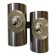 1970s chrome Space Age wall light