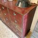 Workshop trade furniture patina red patina