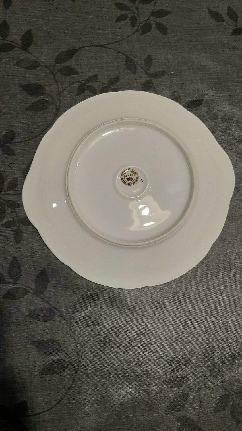 Limoges porcelain cake dish