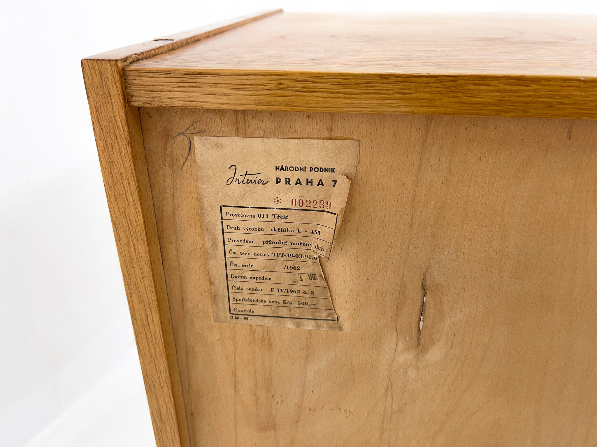 1960's Chest of Drawers by Jiří Jiroutek, Czechoslovakia