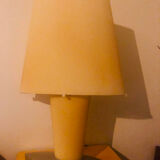 Daniel Puppa lamp model in sandblasted yellow opaline glass 2850