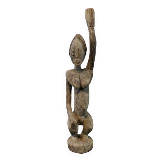 African Art - Dogon Wooden Statue - Mali - 50 Cms