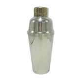 Silver metal shaker