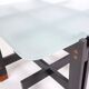 Wood and glass coffee table, Italy, c.1960