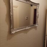 Miroir rectangulaire couleur argent