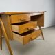 Desk feet compass in oak, 1950