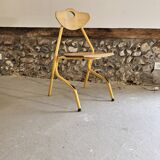 School chair 1980 1990 Modernist design