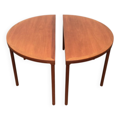 Tables à manger scandinave mi-siècle en teck