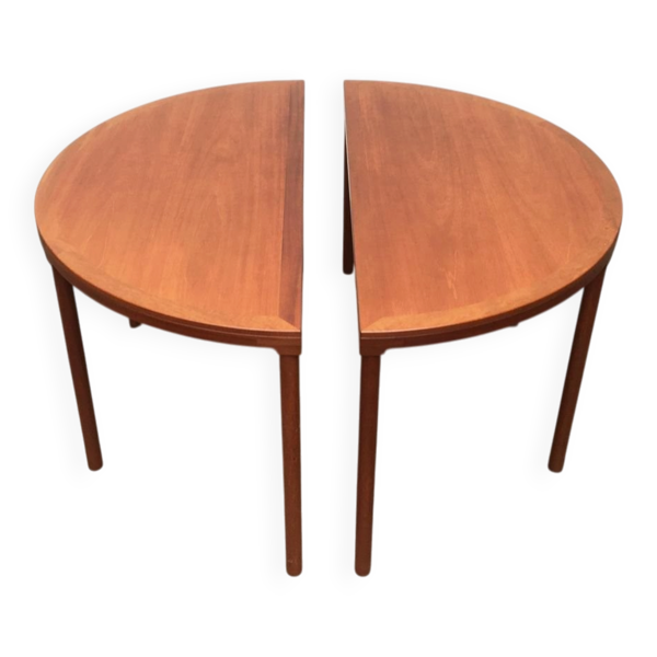 Tables à manger scandinave mi-siècle en teck