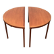 Tables à manger scandinave mi-siècle en teck