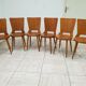 Set of 6 chairs Dove Baumann