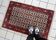 Vintage Indian Mahal handmade carpet 78cm x 125cm 1970s