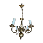 Brass chandelier 4 burners