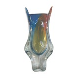 Glass vase by Art Chribska circa 1960