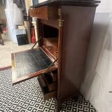 Empire period mahogany secretary, stamped Joseph Kochly, 19th century