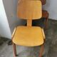 Set of 6 stackable Scandinavian chairs
