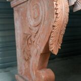 Louis XV style marble vanity unit