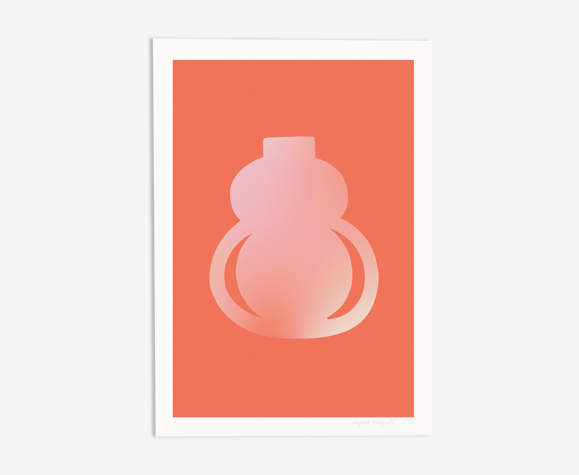 Affiche A4 "Vase N°1"