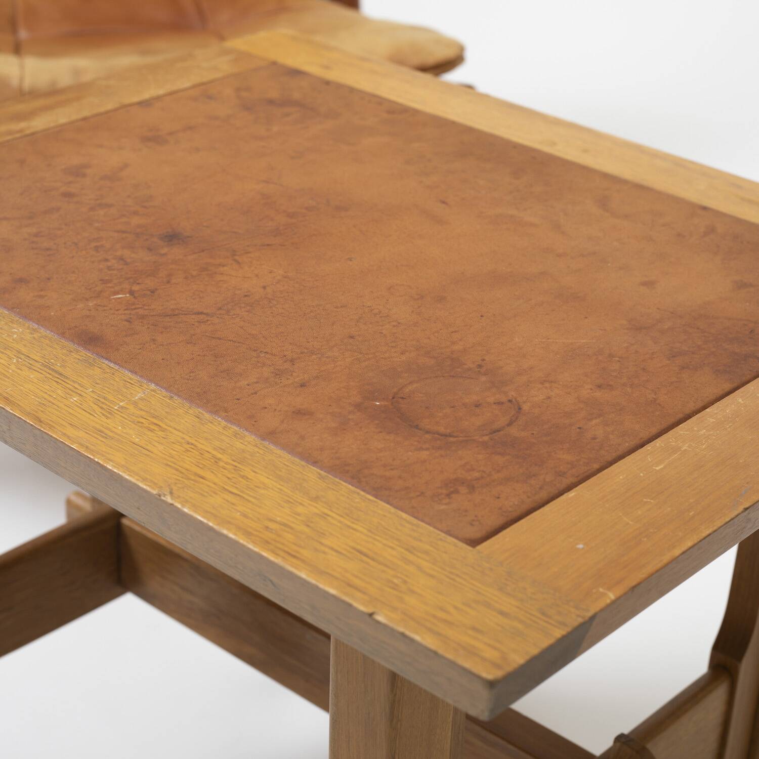 Low chair and occasional table by Werner Biermann for Arte Sano, 1960s