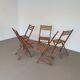 5 x folding chair 60s