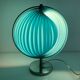 Lampe Kare Moon bleue, 1980