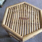 Bamboo side table