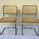 Paire de chaises Marcel Breuer B32