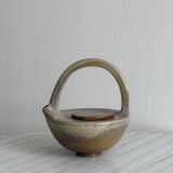 Handmade ceramic teapot