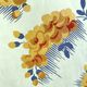 Original gouache on paper from Editions JEHLEM, floral decoration (yellow), twentieth century, Paris
