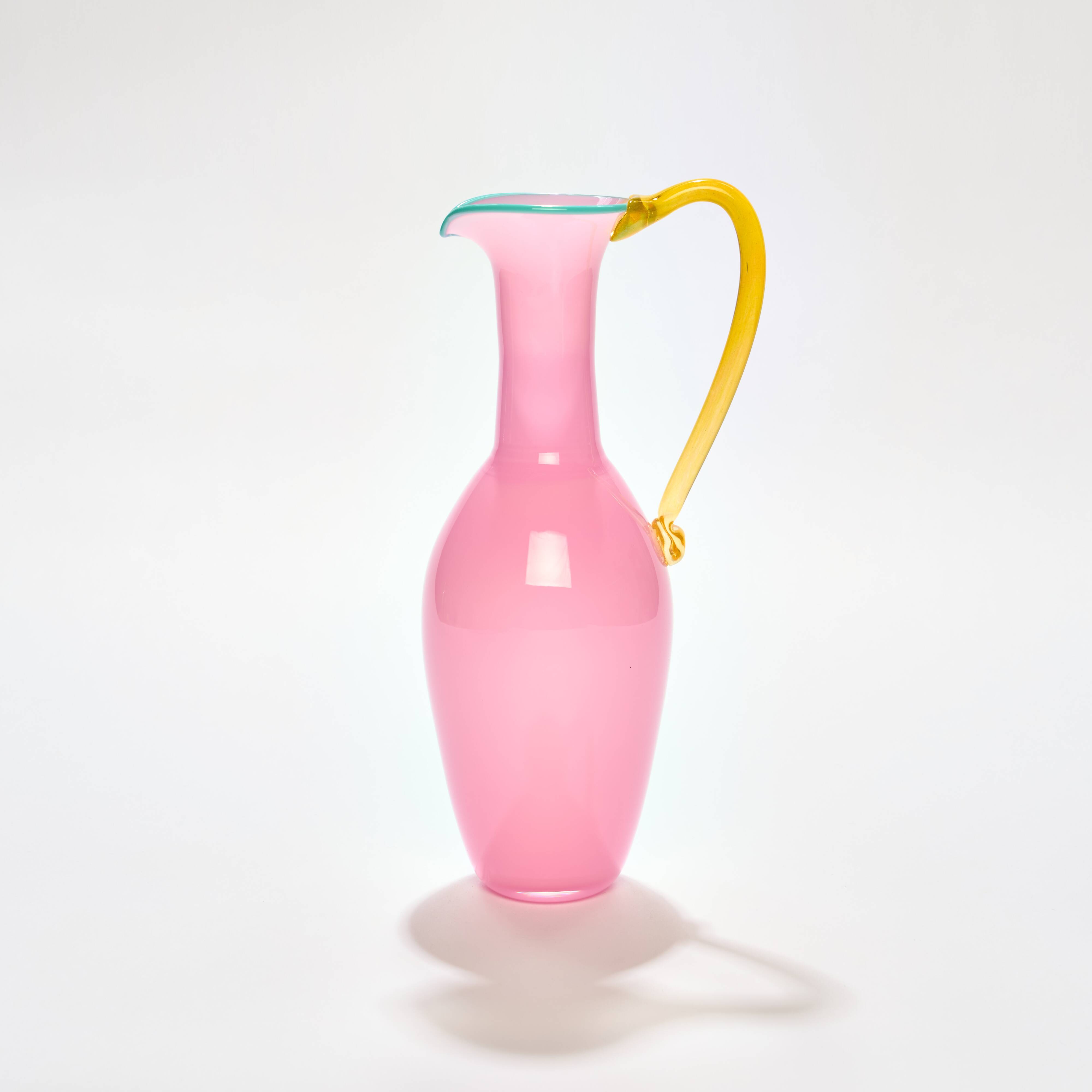 Tall Pitcher in Hot Pink