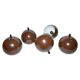 Set of 5 Mid-Century Design Ceiling Lamps Bubbles, E.S.Horn, Denmark, 1970s