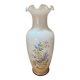 Vase en opaline rose